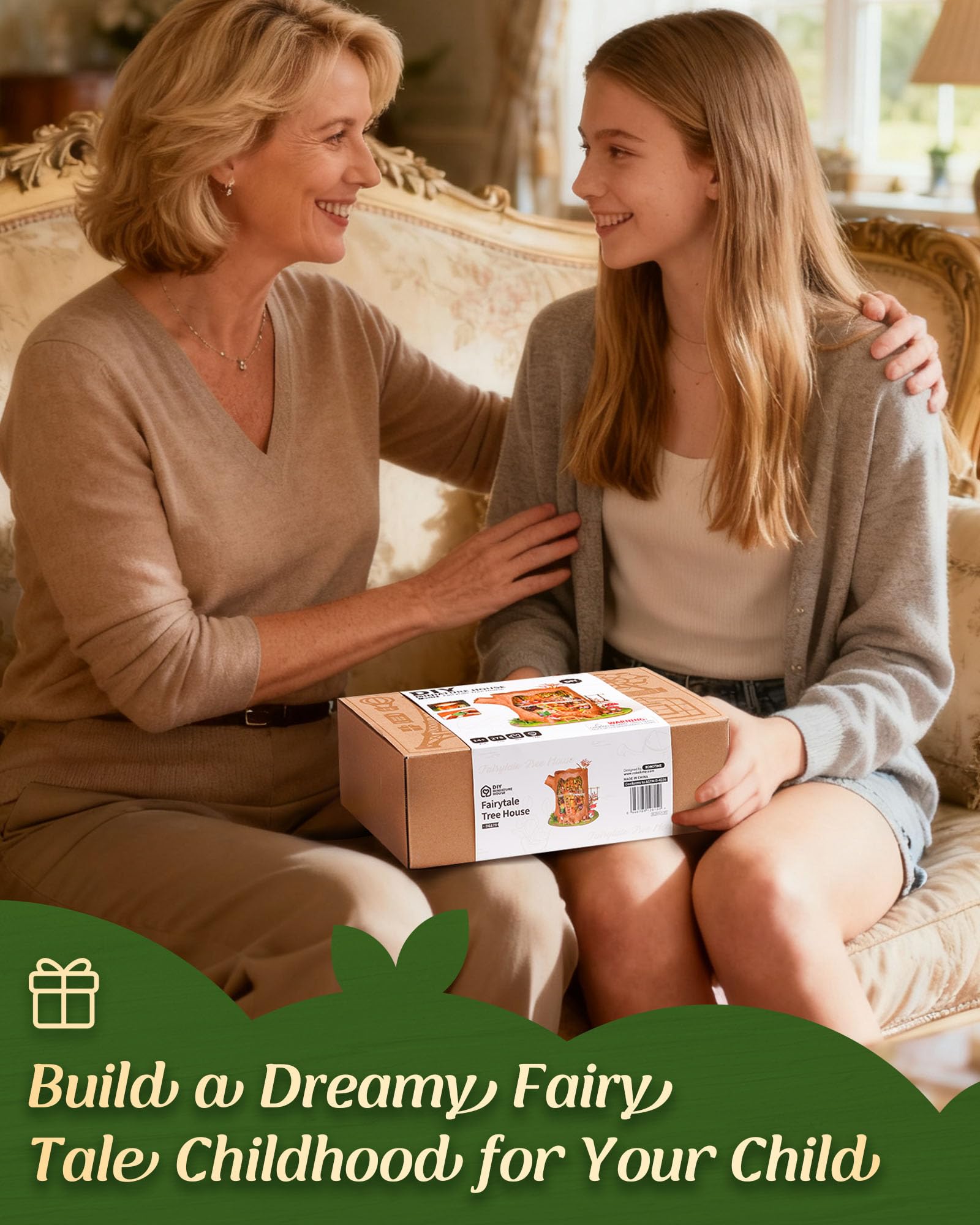Rolife holiday gift-ready packaging for crafters and teens.