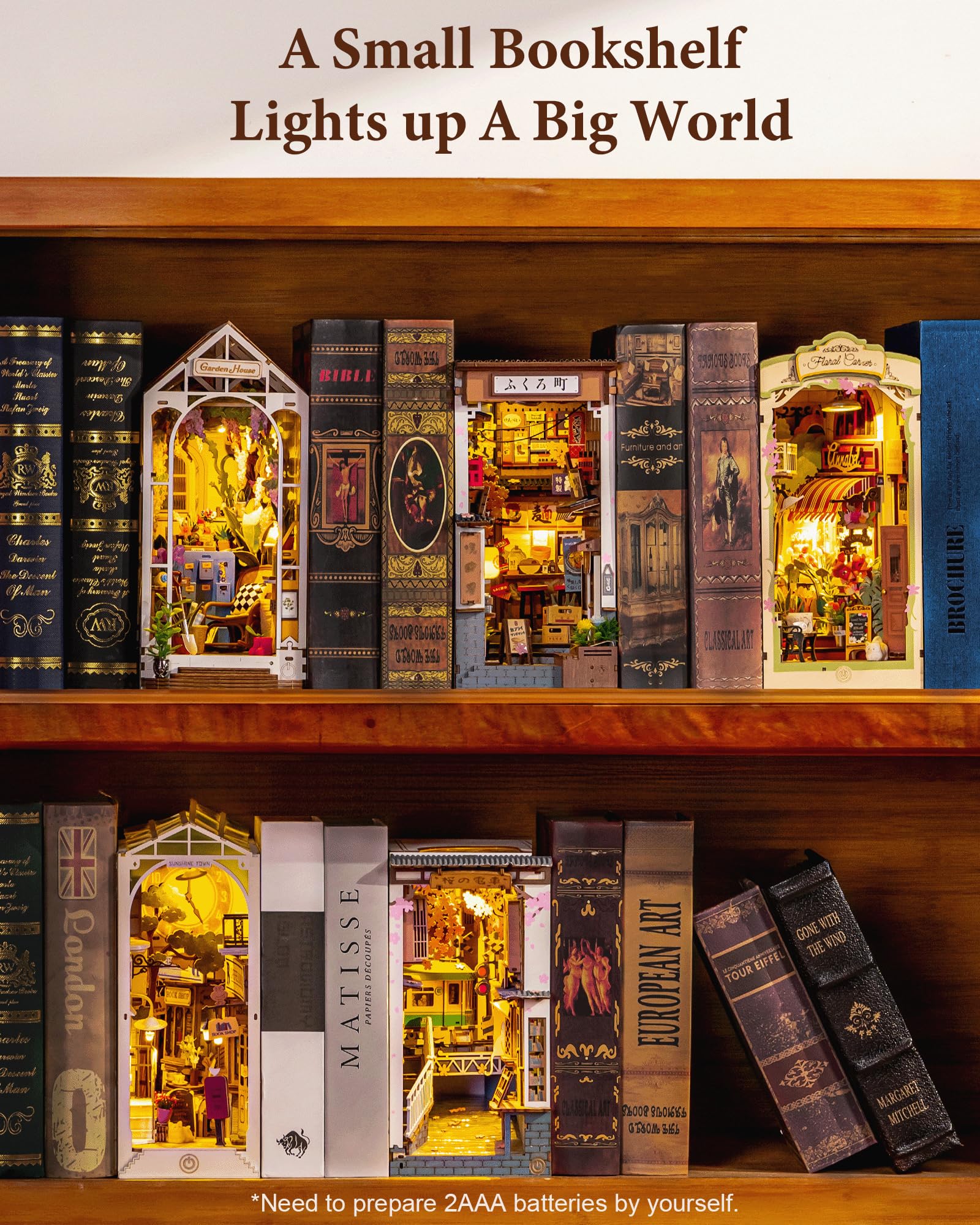 Rolife LED light close-up demonstrates subtle illumination and touch switch control.