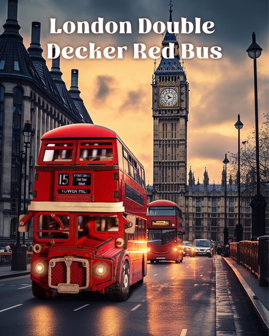 Rolife London Tour Bus top deck open for interactive build and exploration.