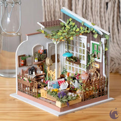 Rolife Miller's Garden color instruction manual guides step by step