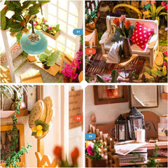 Rolife Miller's Garden holiday décor ready for Halloween and Christmas