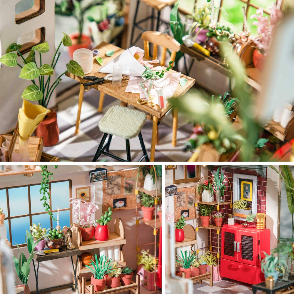 Rolife miniature furniture pieces to complete the scene
