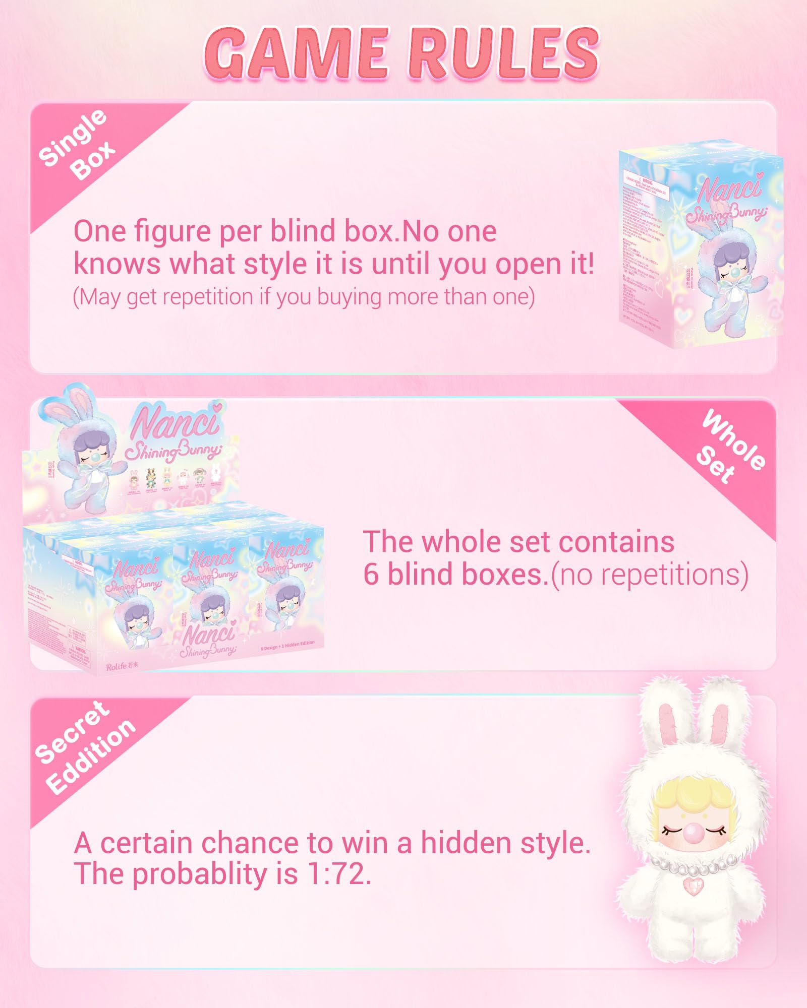 Rolife Nanci Bunny plush bedroom decor adds charming whimsy.