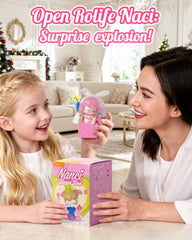 Rolife Nanci Sweet Time figure compact size fits on shelves and desks.