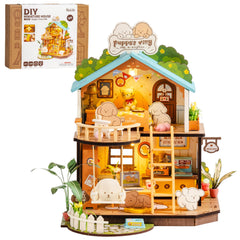 Rolife puppy villa collectible series suitable for hobbyists and collectors