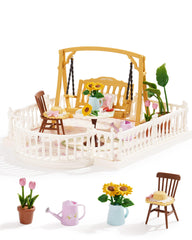 Rolife rooftop attachment enhances your Super Creator dollhouse with elevated charm.