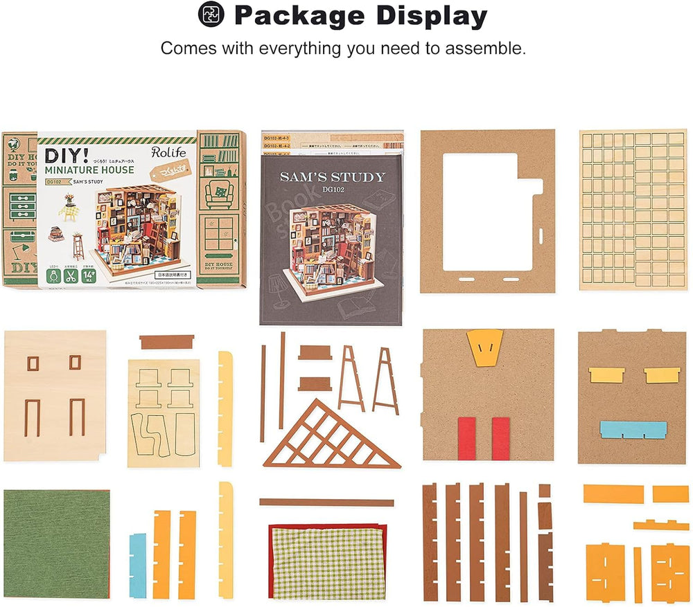 Rolife Sam's Study kit makes a thoughtful gift for craft lovers