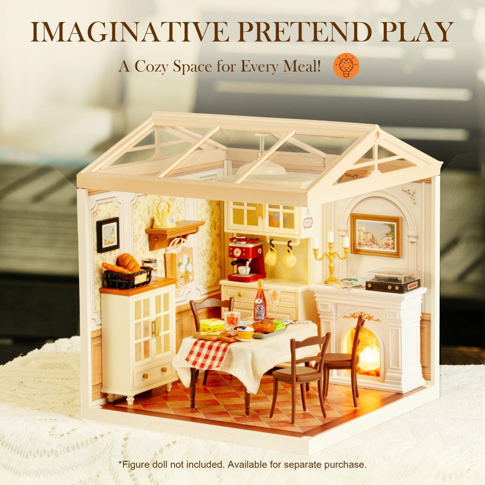Rolife Super Creator dining room decor items add charming touches