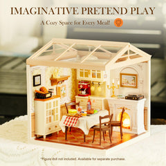 Rolife Super Creator dining room decor items add charming touches