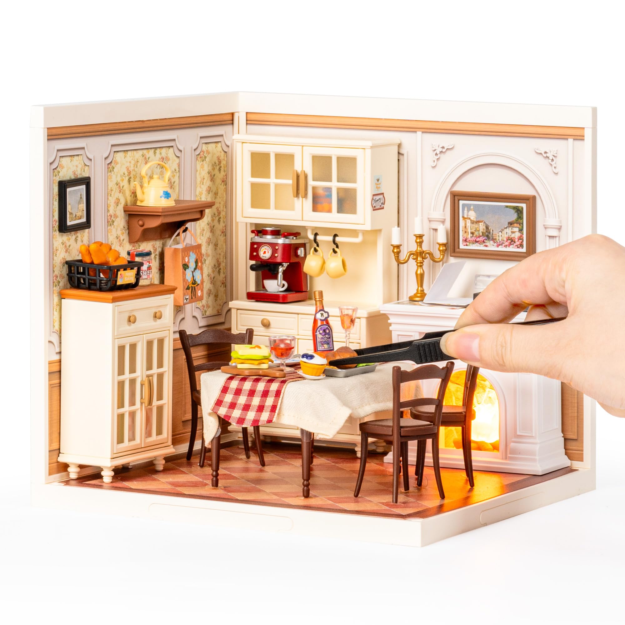 Rolife Super Creator dining room display idea for cozy corners