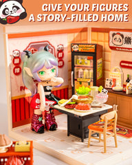 Rolife instruction booklet guides easy, step-by-step building for beginners