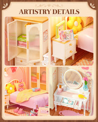 Rolife Durable eco-friendly plastic pieces ensure smooth assembly and lasting display.