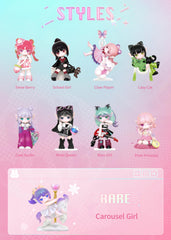 Rolife Suri cute action figures bring kawaii charm to desks and shelves