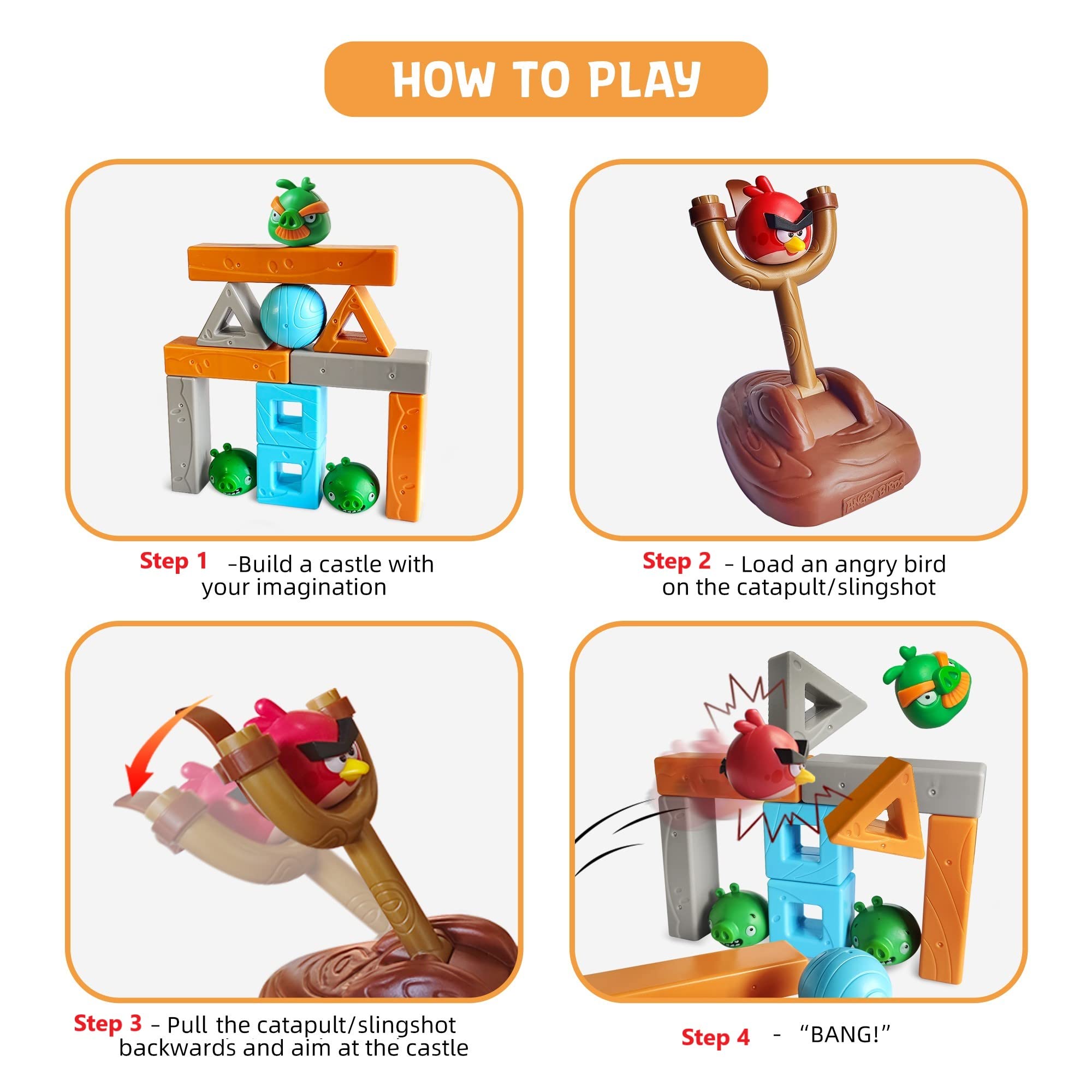 ROLOSO Angry Birds gift-box-20pcs ready-to-gift set for celebrations