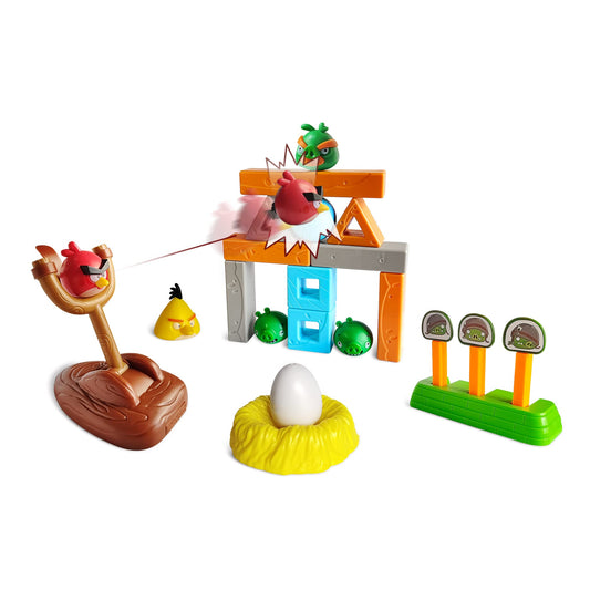 ROLOSO Angry Birds pig city brick set for imaginative building adventures