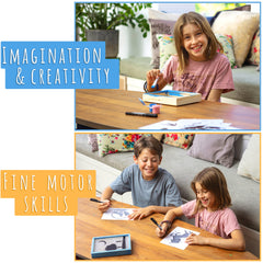 ROMI'S WAY DIY Frame Night Light tracing pads help trace designs neatly