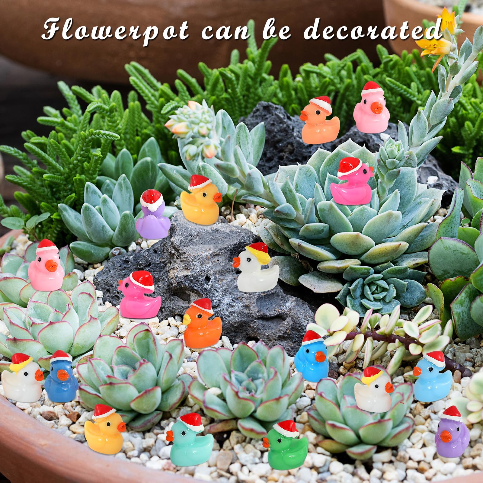 ROMROC 160pcs DIY crafts ducks supporting creative slime kits and decorations.
