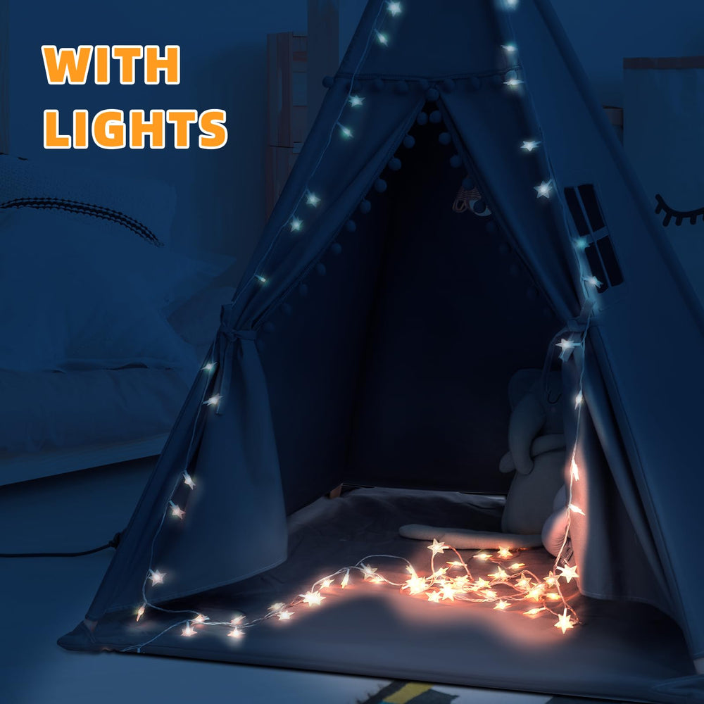 RONGFA teepee for indoor and outdoor playspaces.