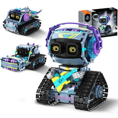 Rongmeiz Robot Build Kit 3-in-1 models for hands-on STEM learning.