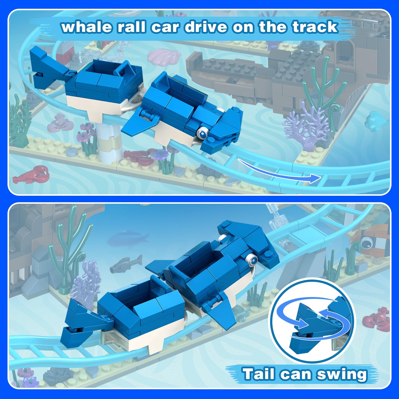 Rongmeiz Sea Turtles and Dolphins: helps develop sequencing and imaginative adventures