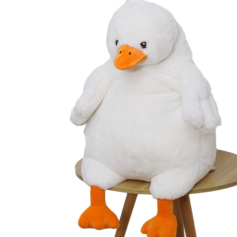 Ronivia Duck Weighted Plush Pillow packaging, vacuum-packed for fluffy results after fluffing.