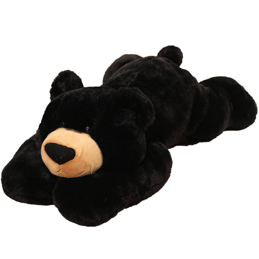 ronivia weighted bear 29.5in front view shows cozy plush comfort.