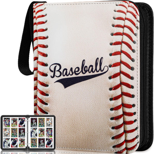 RONMONG baseball card binder cover design provides a striking display for collectors.