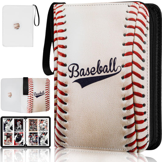 RONMONG baseball card binder cover showcases premium design for display and protection.
