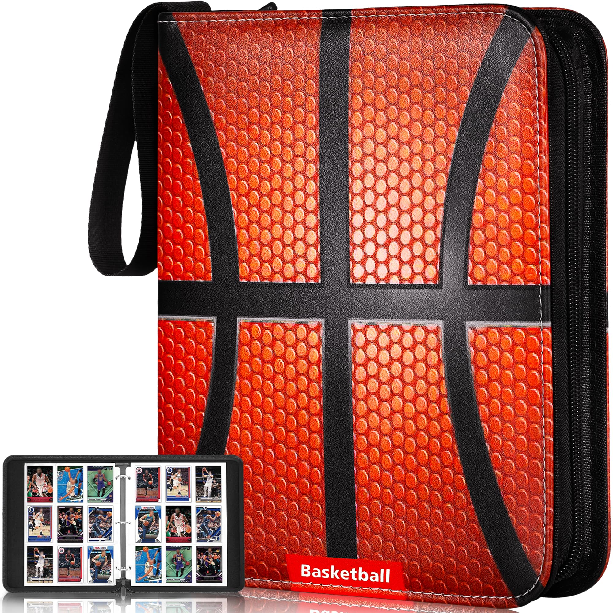 RONMONG basketball card binder cover shows exclusive design for standout display