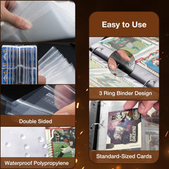 RONMONG zipper closure keeps sleeves secure during travel.