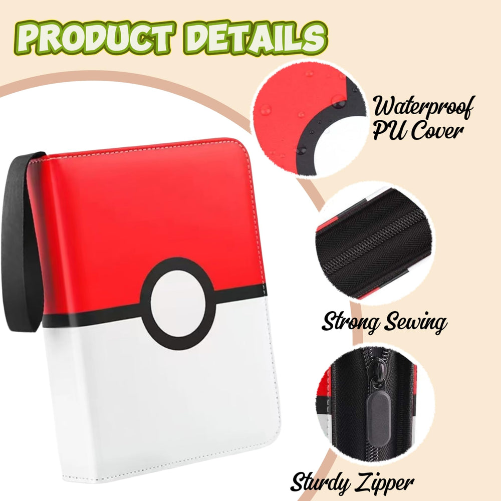 RONSOOBA portable zippered album compact design for travel and events