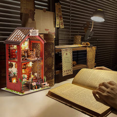 RONSTONE Booknook Creativity decor on shelf enhances warm home ambiance