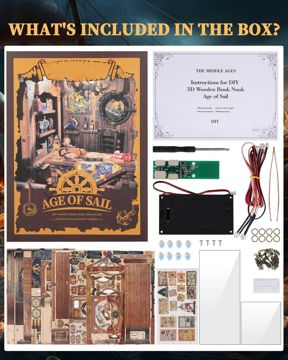 RONSTONE gift-ready craft kit for adults and hobbyists
