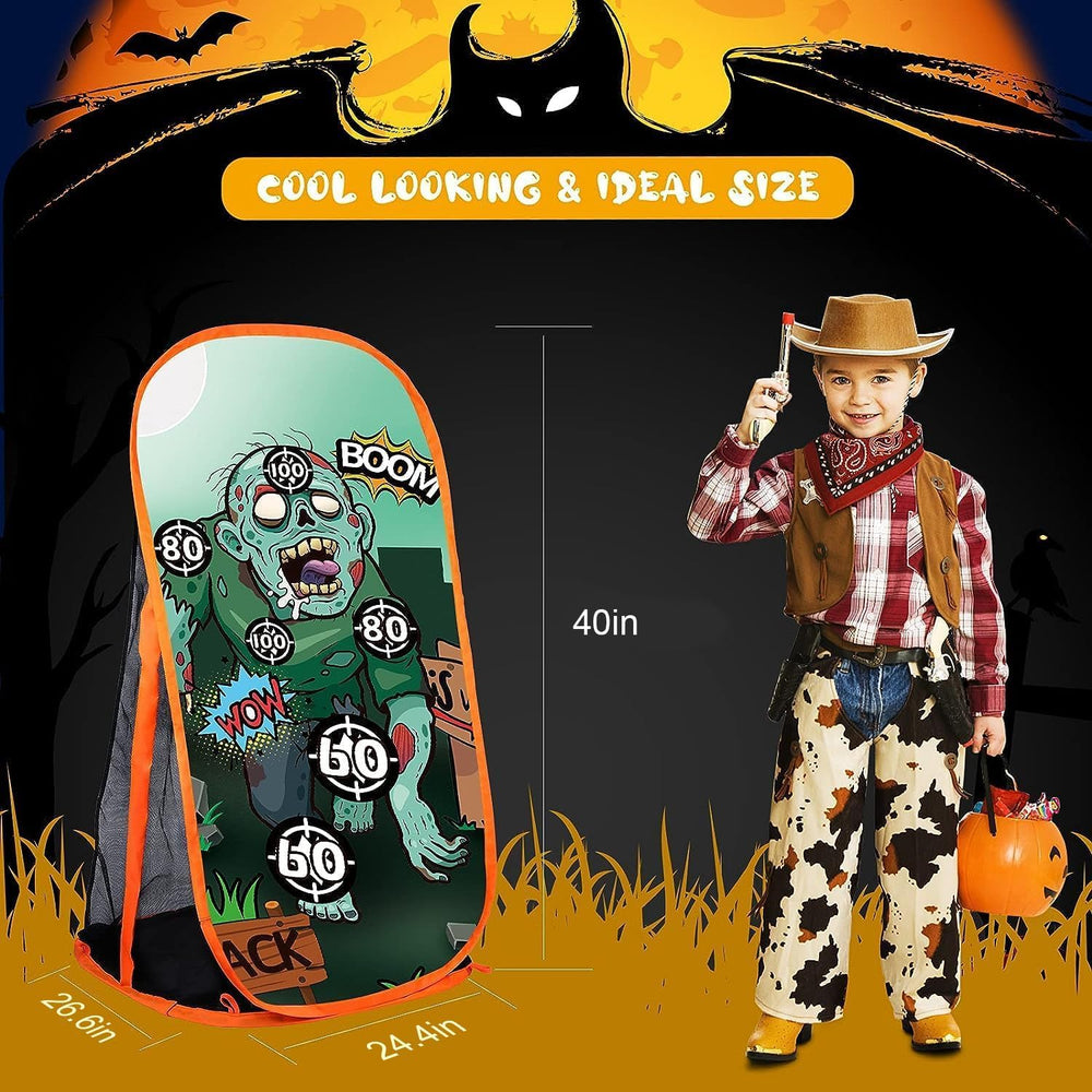 RONSTONE zombie-pattern close-up highlighting six scoring holes for practice.