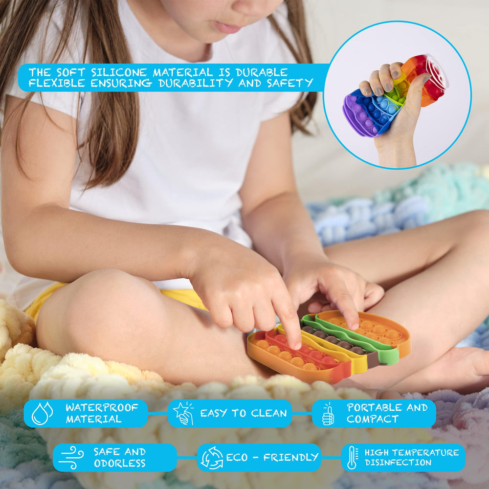 Ronton Pop Its can image highlights compact design for school or travel use.