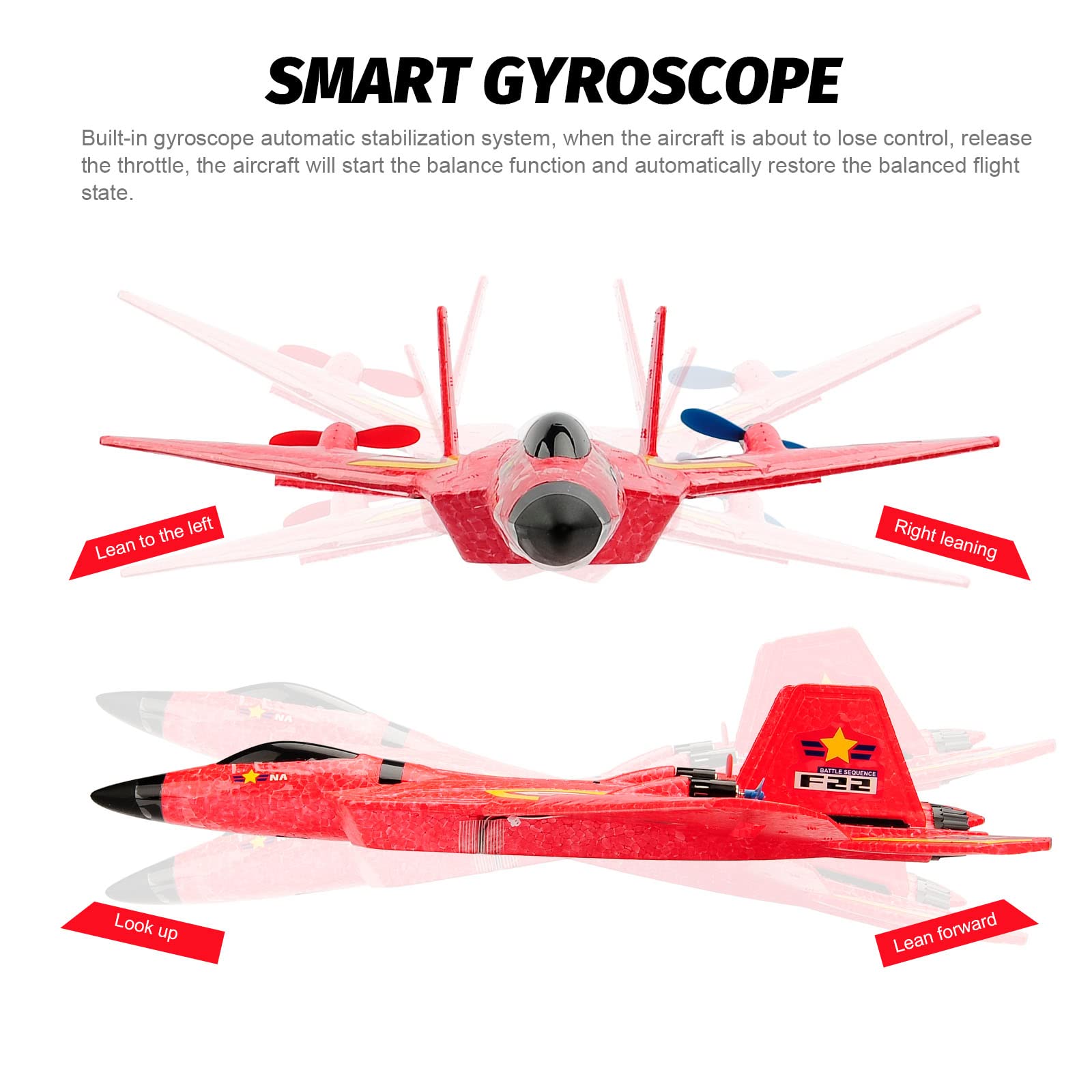 RoofWorld RC Plane water-floating feature allows soft splash recovery after water touches