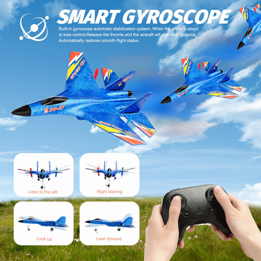 RoofWorld SU27 crash-resistant foam protects the airframe during learning