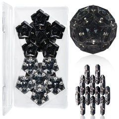 RoomyRoc Magnasphere crystal black panel for tactile exploration and shimmering visuals.
