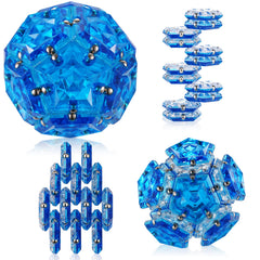 RoomyRoc Magnetic Fidget Sphere with pentagon magnets for creative assembly and focus.