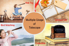 ROORKEE INSTRUMENTS precision focus mechanism enables clear distant viewing.