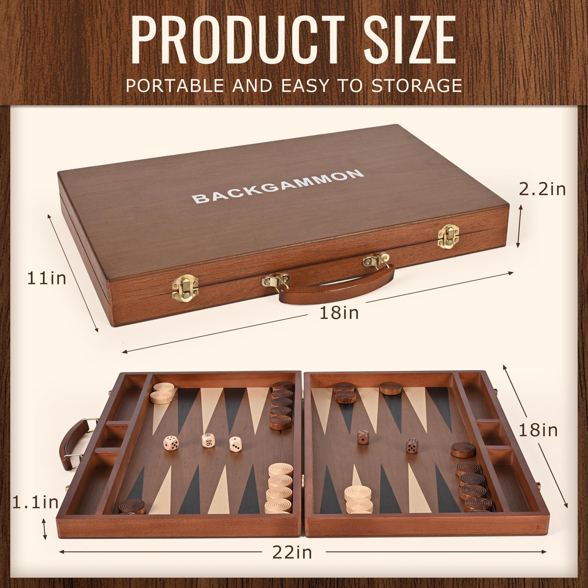 ropoda backgammon doubling cube plastic, easy to read during turns