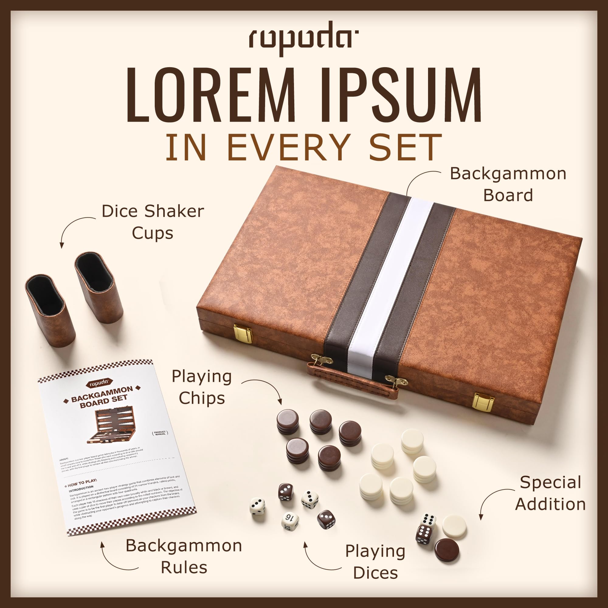 Ropoda family game night setup for gatherings.