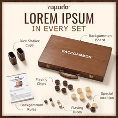 ropoda backgammon non-slip pads bottom stabilizing play on any surface