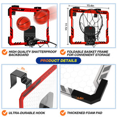 ropoda over-the-door hoop fits small spaces without wall damage