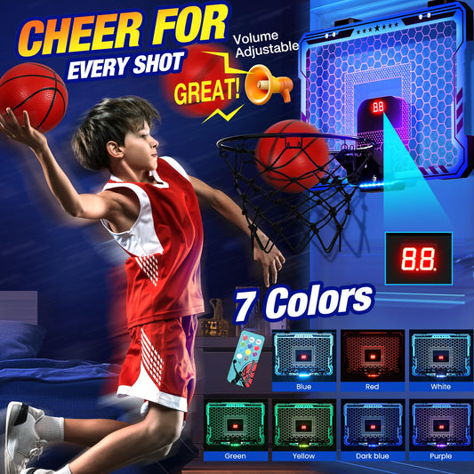 Ropoda scoreboard remote shows accurate scoring and colorful feedback during family games.