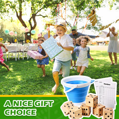 Ropoda ready-to-play outdoor yard game setup