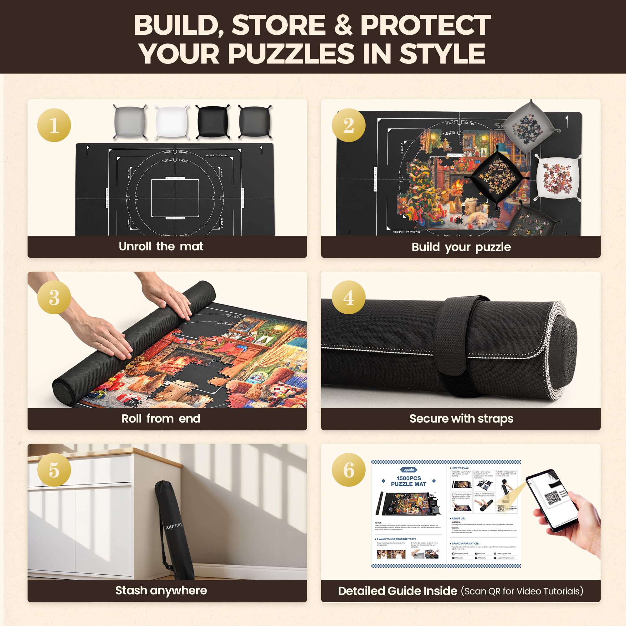 Ropoda versatile puzzle kit makes a thoughtful gift for puzzle lovers