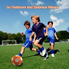 RORLAND Swerve and Curve ball in backyard, durable for outdoor practice.