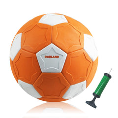 RORLAND Swerve and Curve Size 4 ball, front view, ideal for beginner swerve practice.
