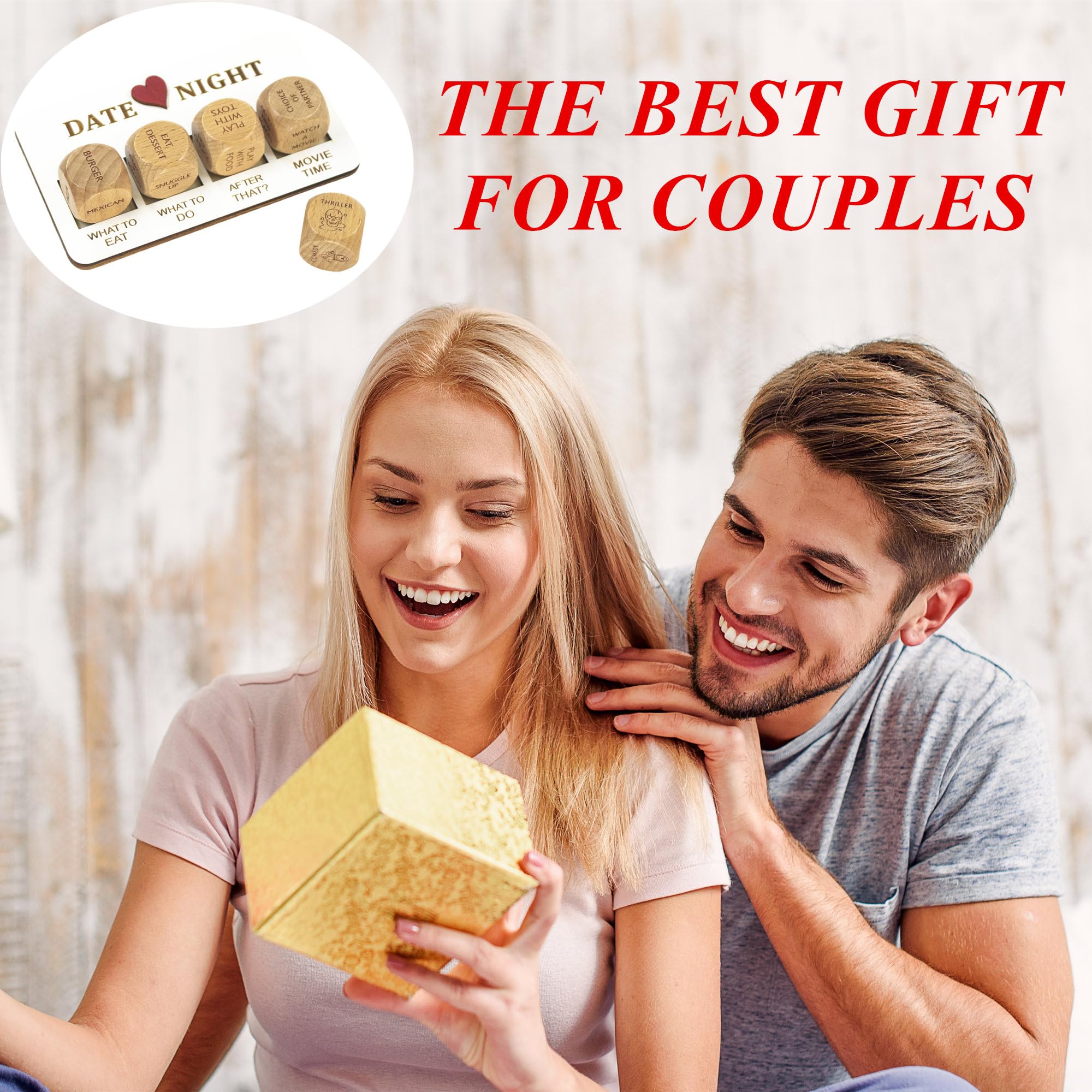 RORTUSAT Date Night Dice on a coffee table invites playful dates.
